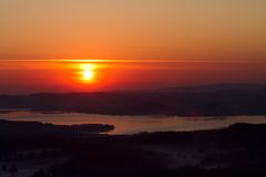 Sonnenaufgang am See