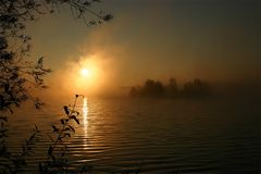 Sonnenaufgang am See