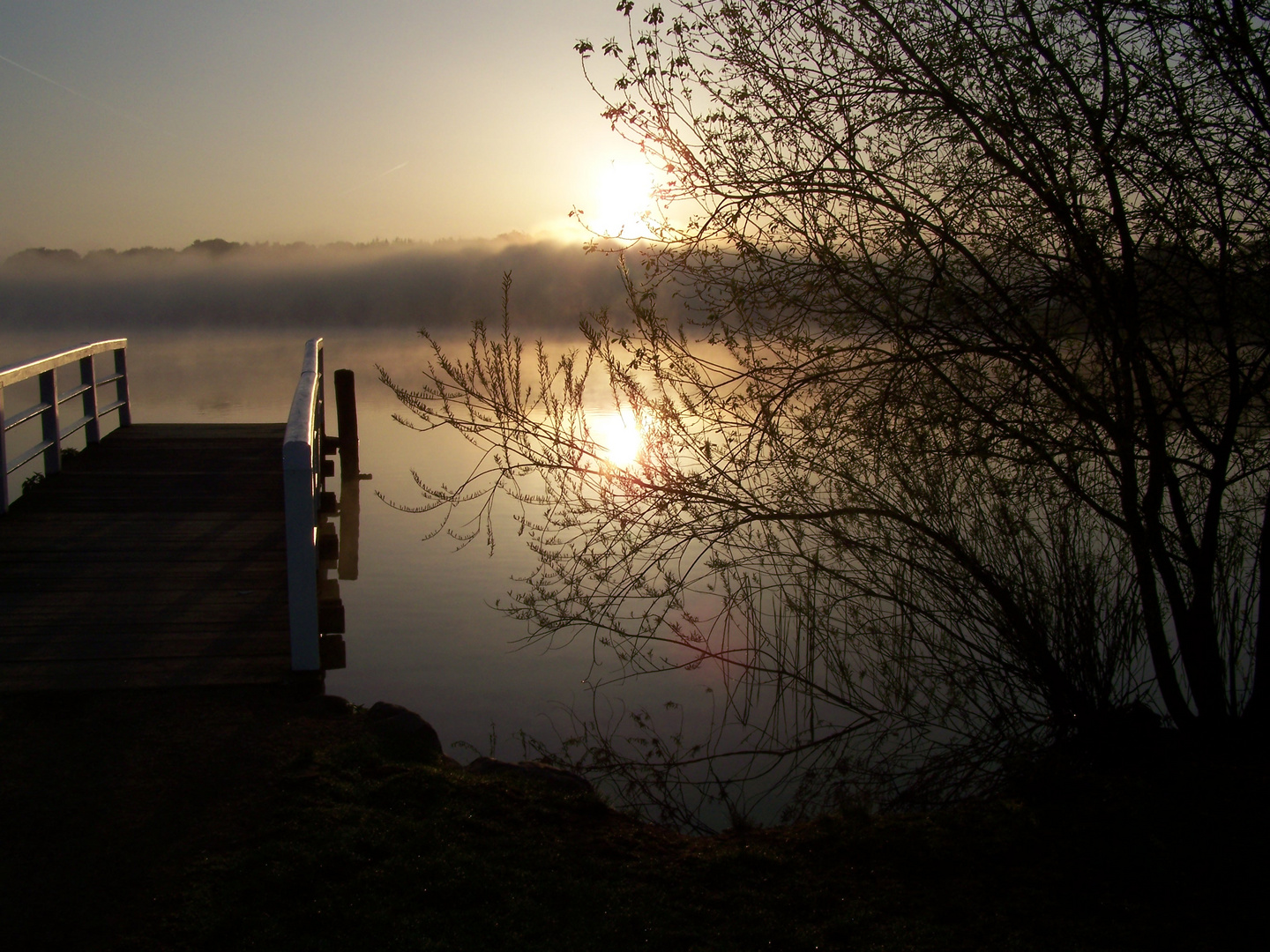 Sonnenaufgang am See