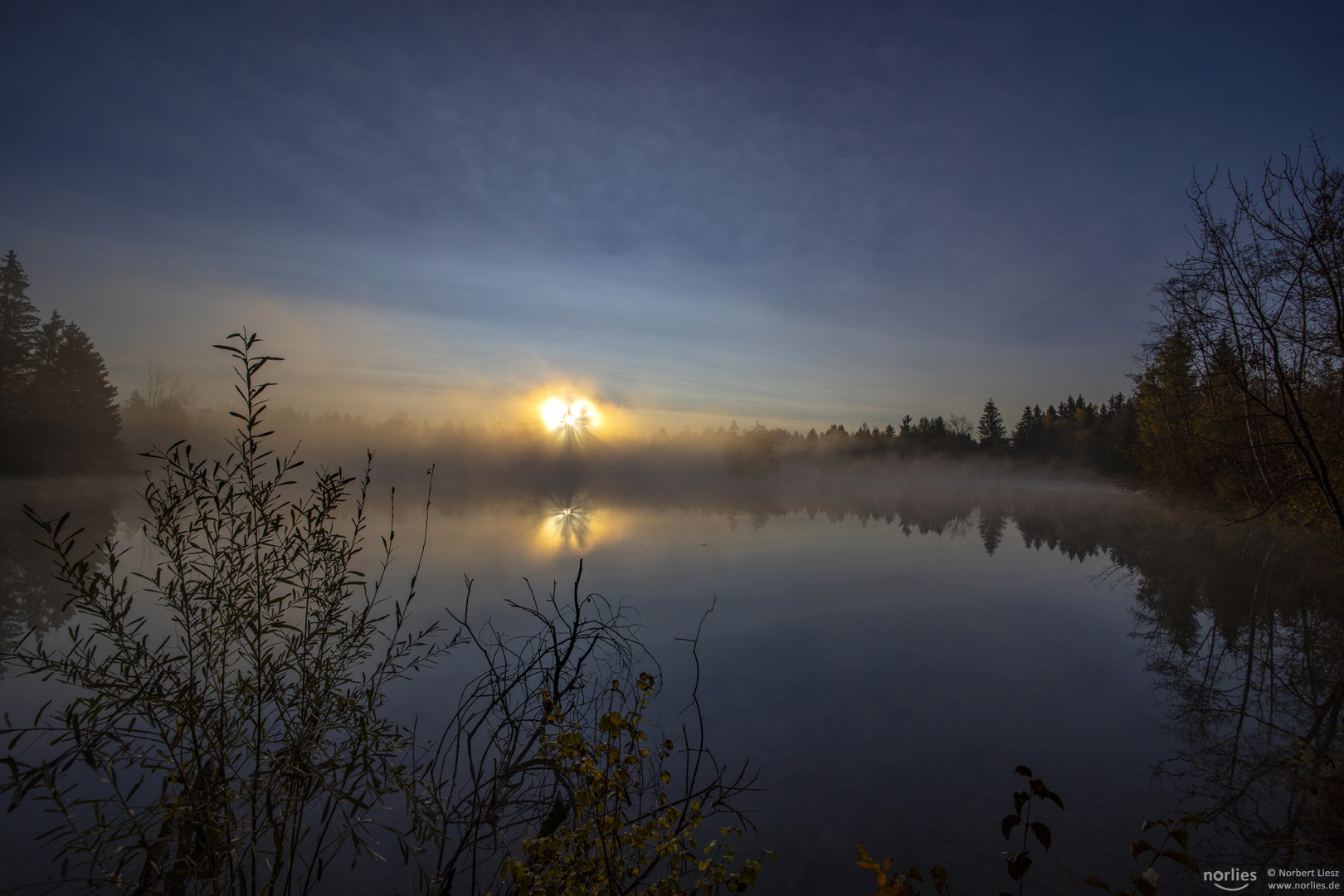 Sonnenaufgang am See