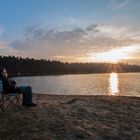 Sonnenaufgang am See