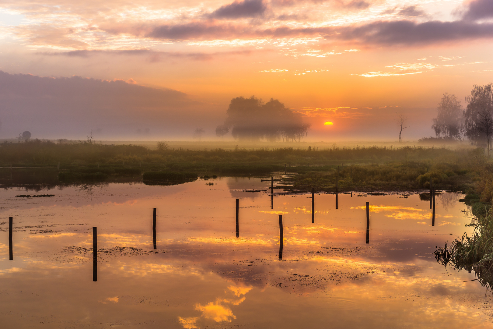 Sonnenaufgang am See