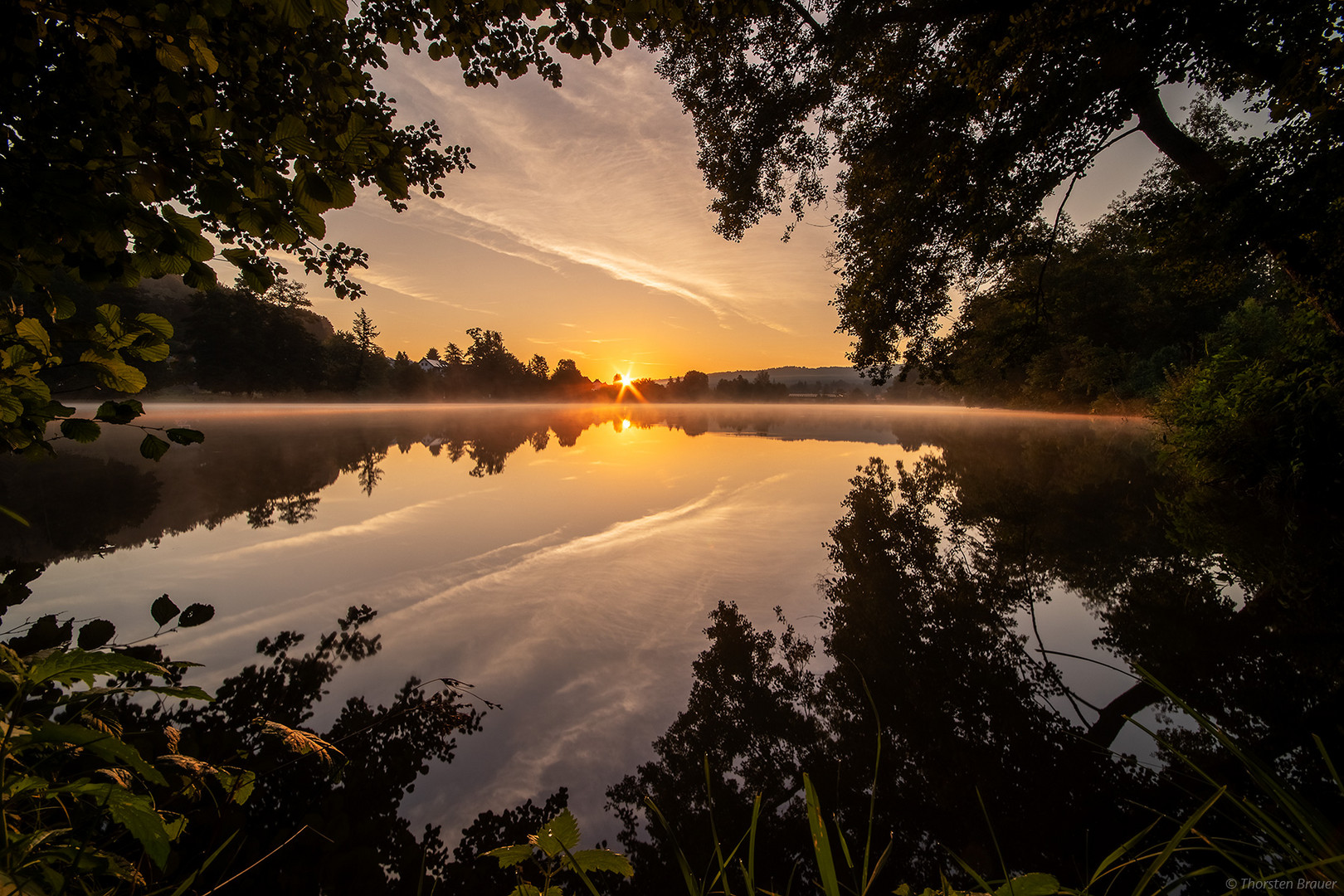 Sonnenaufgang am See