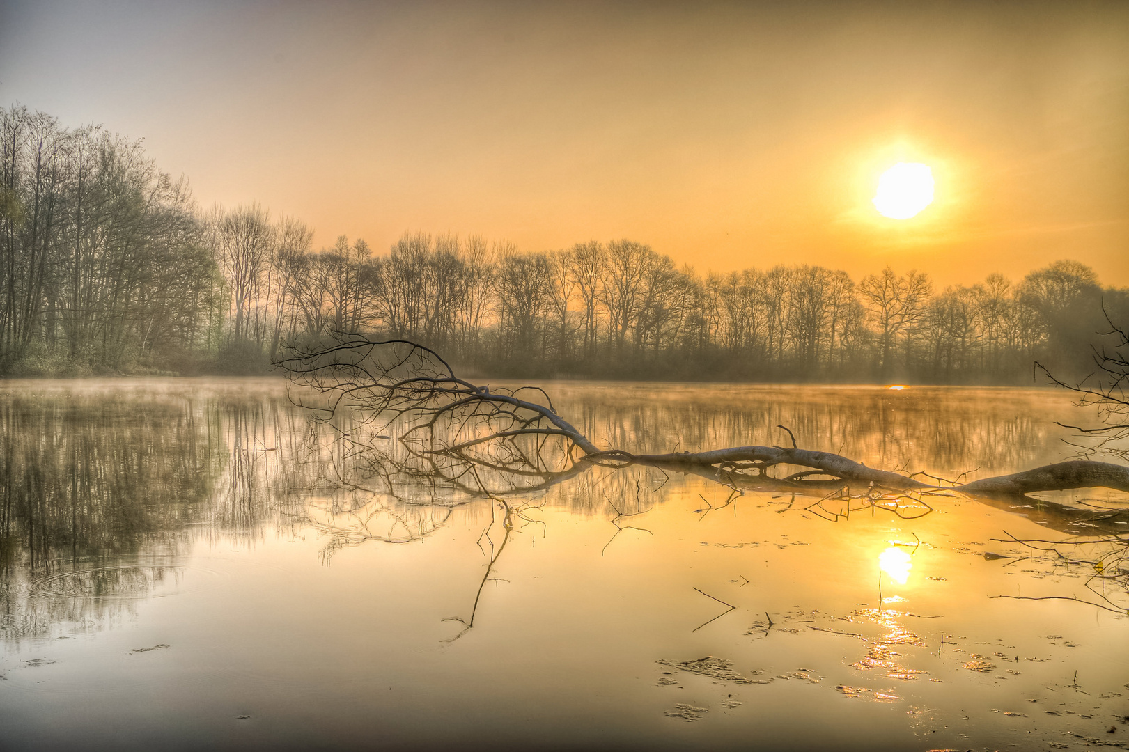 Sonnenaufgang am See Foto & Bild deutschland, europe, schleswig