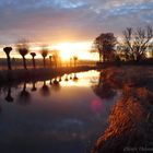 Sonnenaufgang am Segelflugplatz