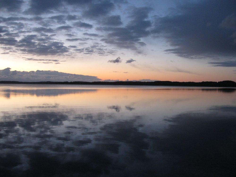 Sonnenaufgang am Selenter See