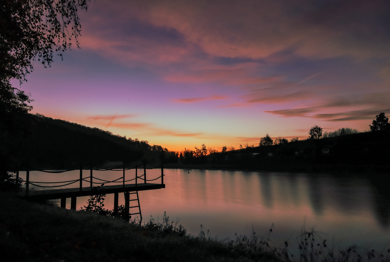 Sonnenaufgang am Silbersee 