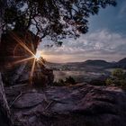 Sonnenaufgang am Sprinzelfels