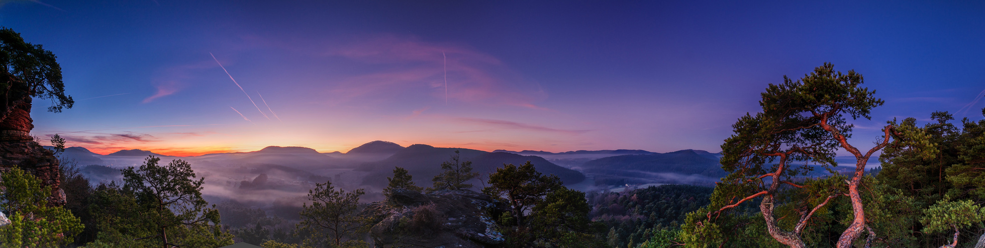 Sonnenaufgang am Sprinzelfels