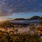 Sonnenaufgang am Sprinzelsfels 