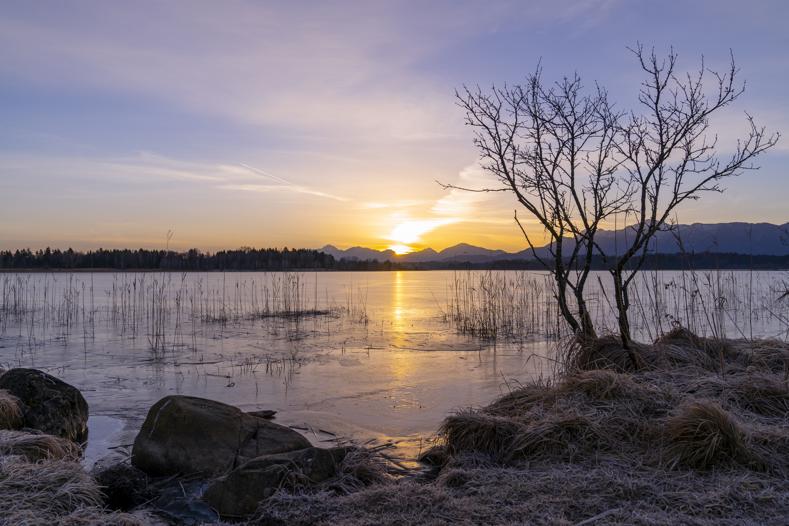 Sonnenaufgang am Staffelsee