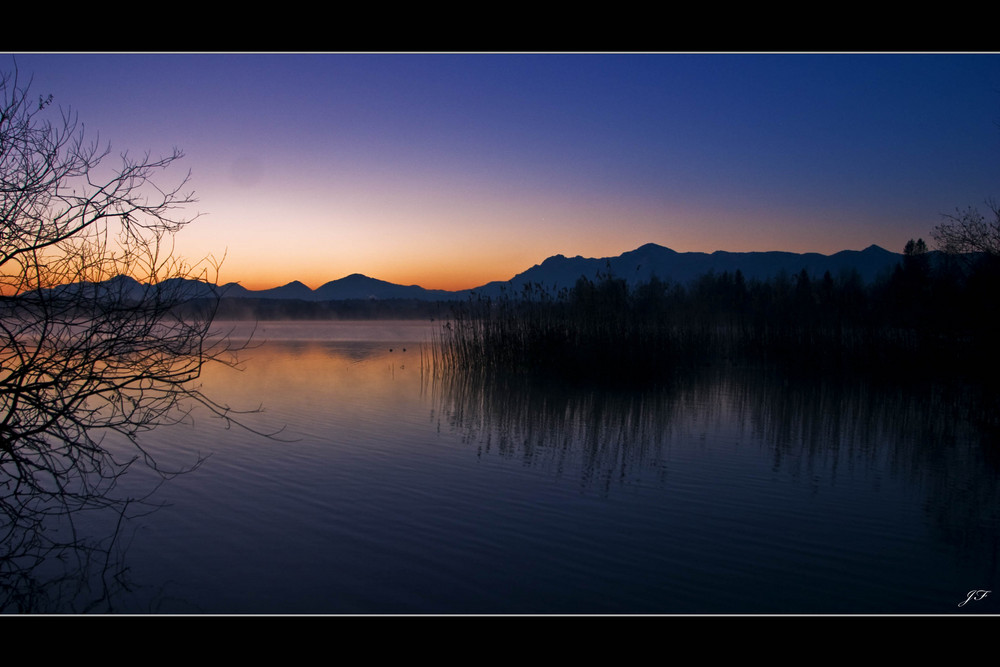 Sonnenaufgang am Staffelsee