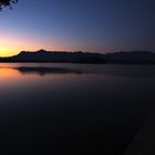 Sonnenaufgang am Staffelsee (Oberbayern)