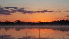 Sonnenaufgang am Staffelsee/Obb.