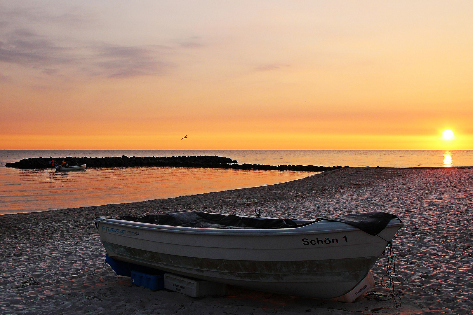 Sonnenaufgang am Stakendorfer Strand