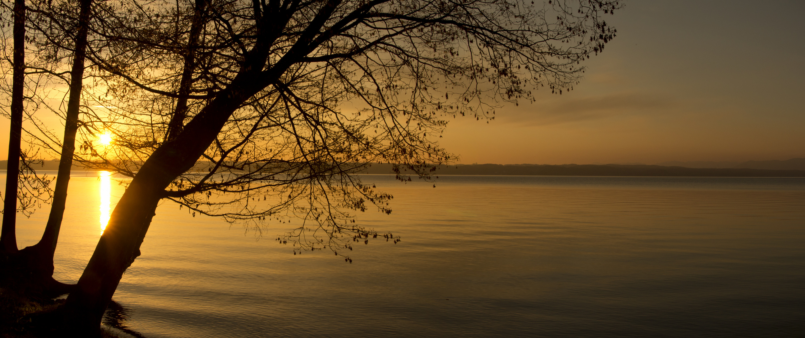 Sonnenaufgang am Starnberger See