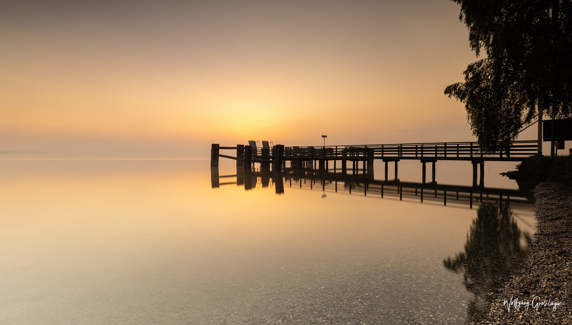 Sonnenaufgang am Starnberger See