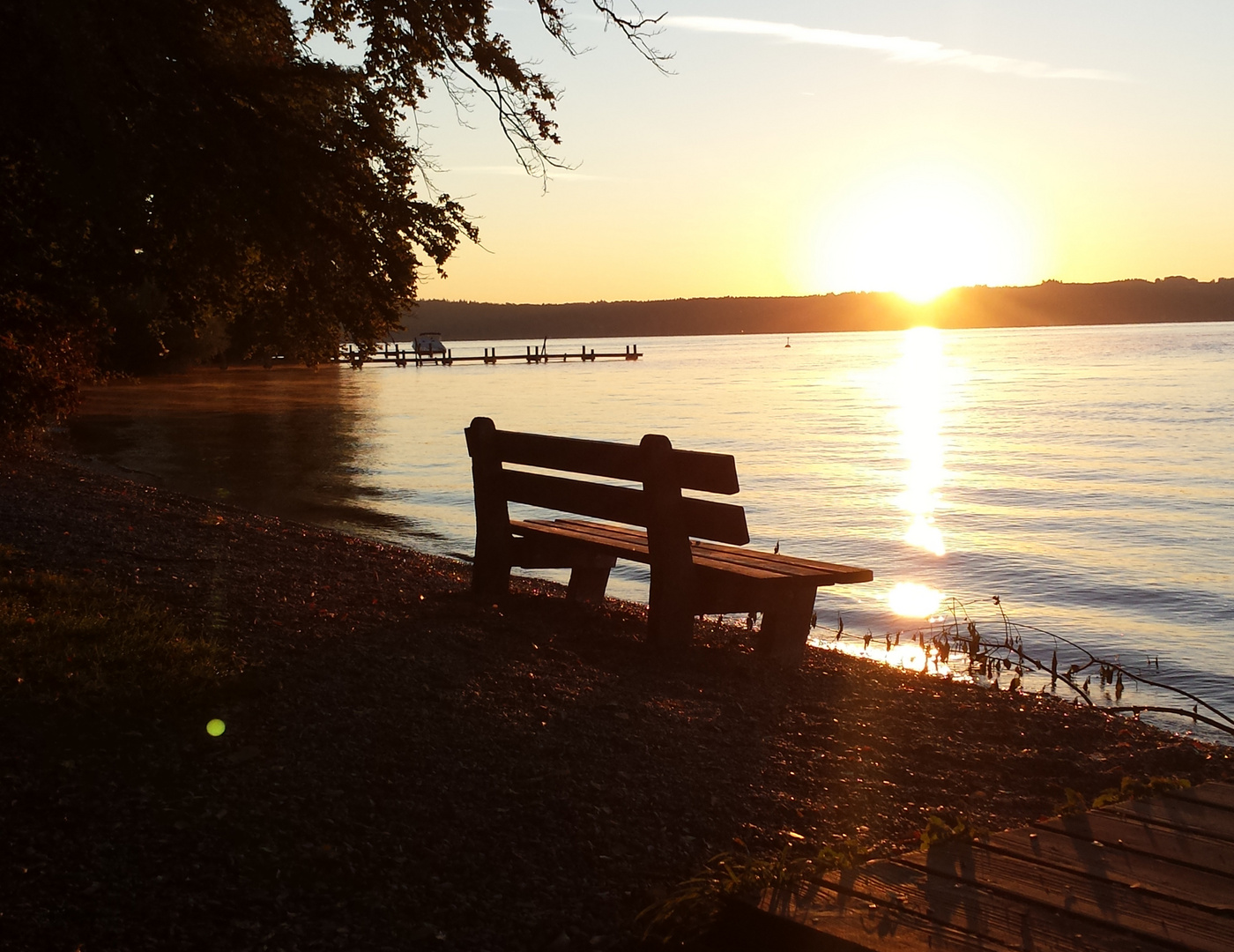 Sonnenaufgang am Starnberger See