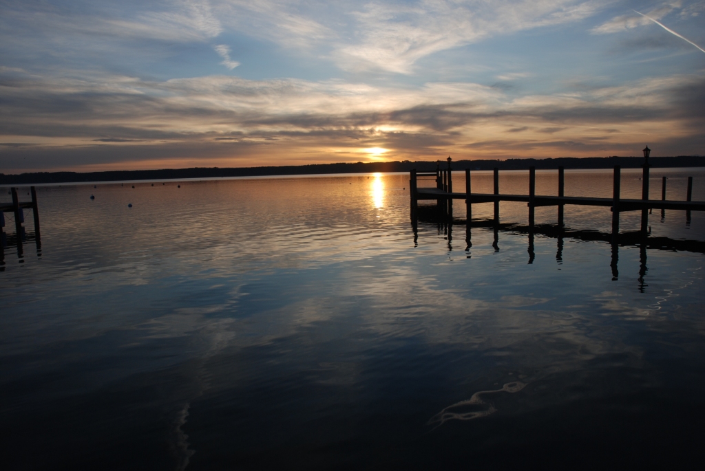 Sonnenaufgang am Starnberger See