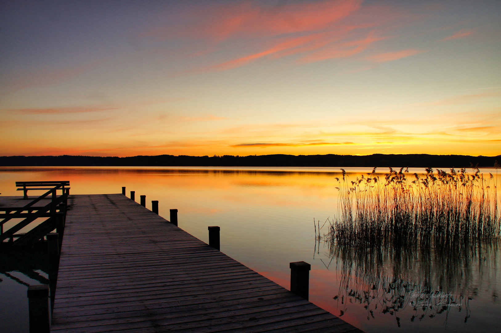 Sonnenaufgang am Starnberger See