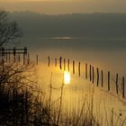 Sonnenaufgang am Starnberger See (Februar 2008)