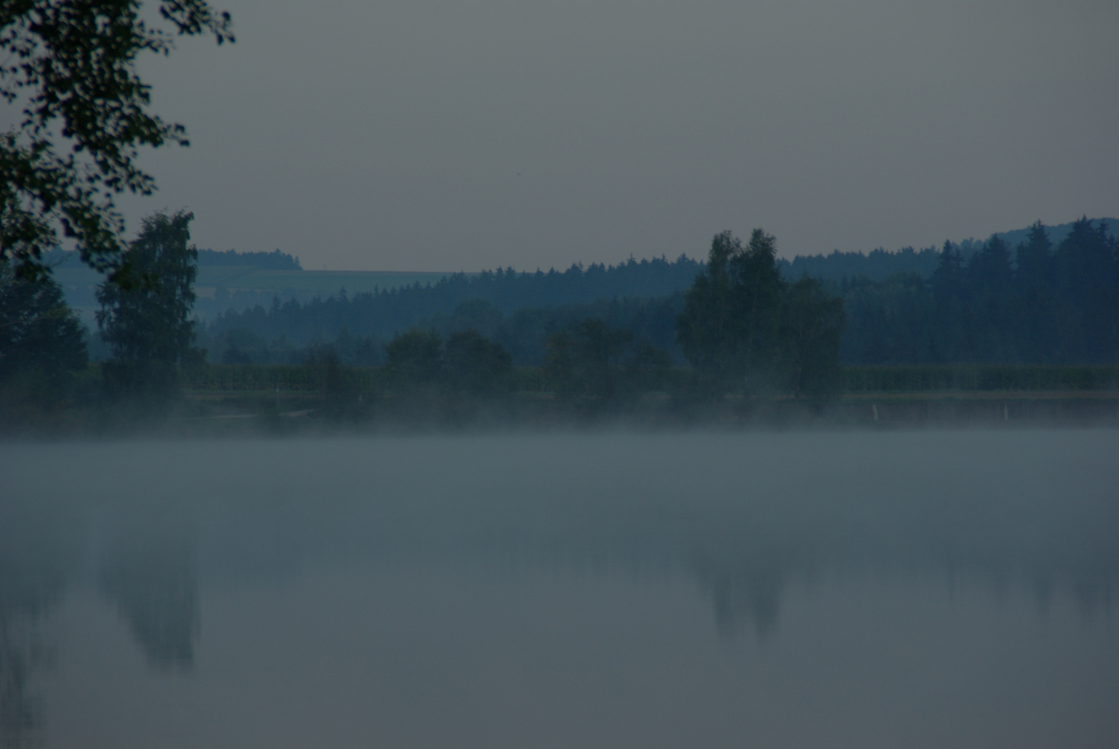 Sonnenaufgang am Stausee Haid_3