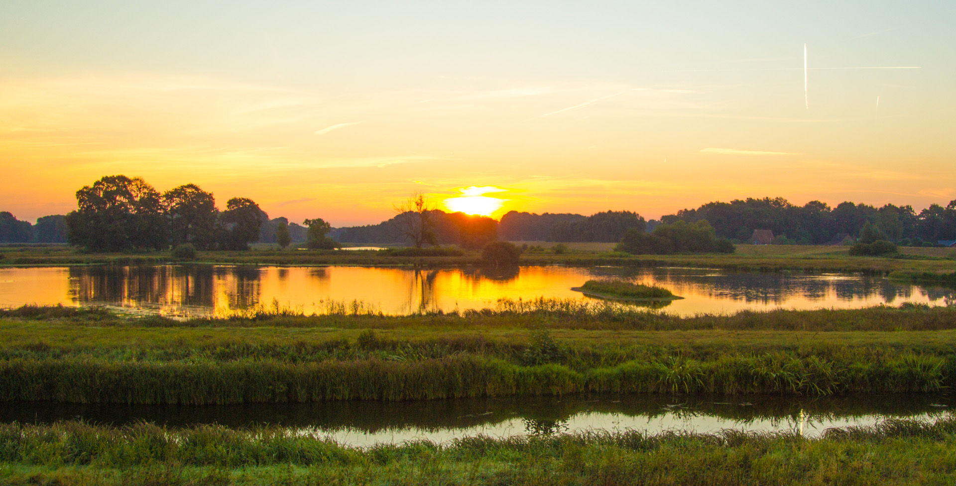 Sonnenaufgang am Steinhorster Becken