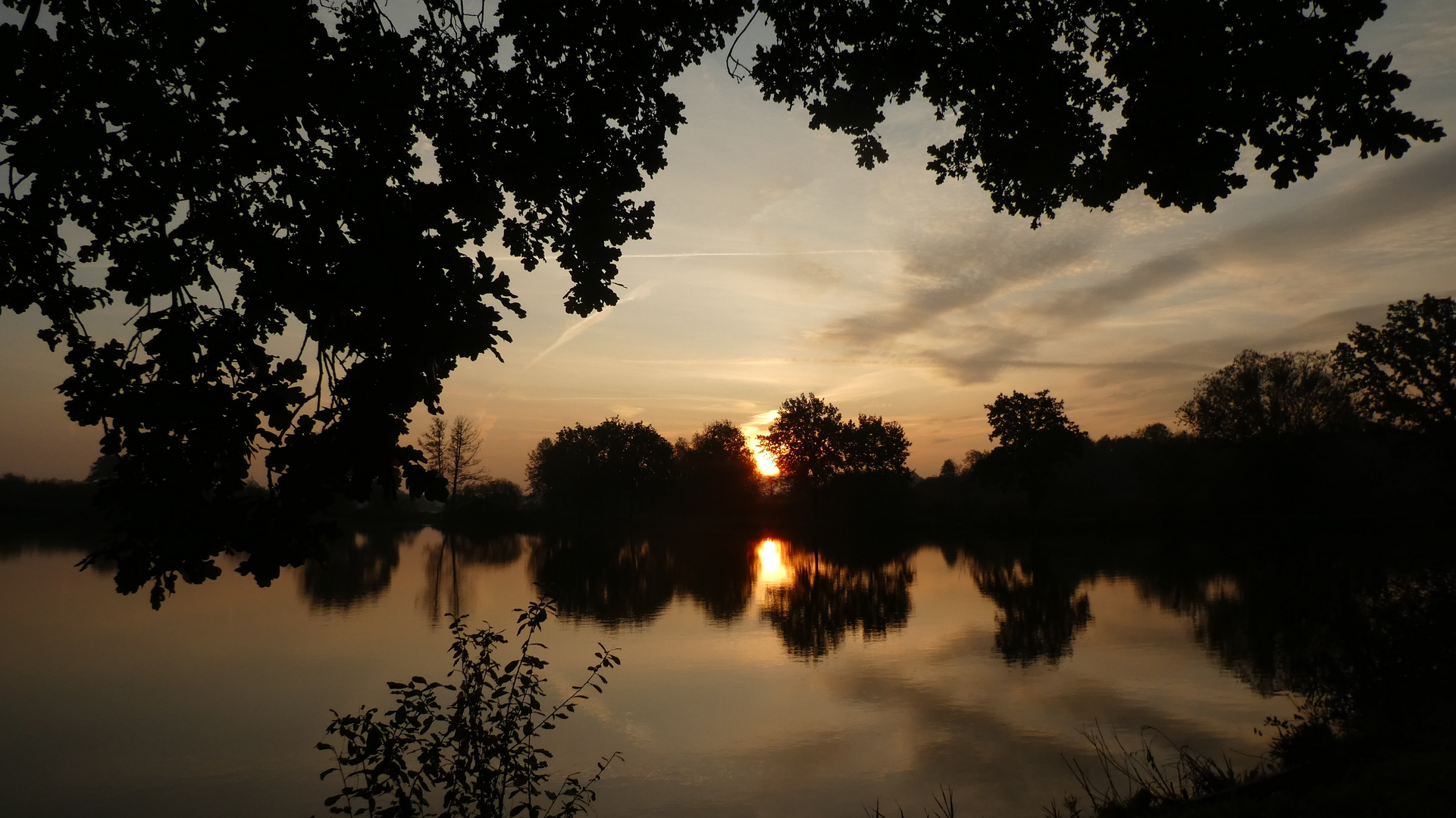 Sonnenaufgang am Steinhuder Meer