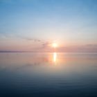 Sonnenaufgang am Steinhuder Meer Blaue Stunde