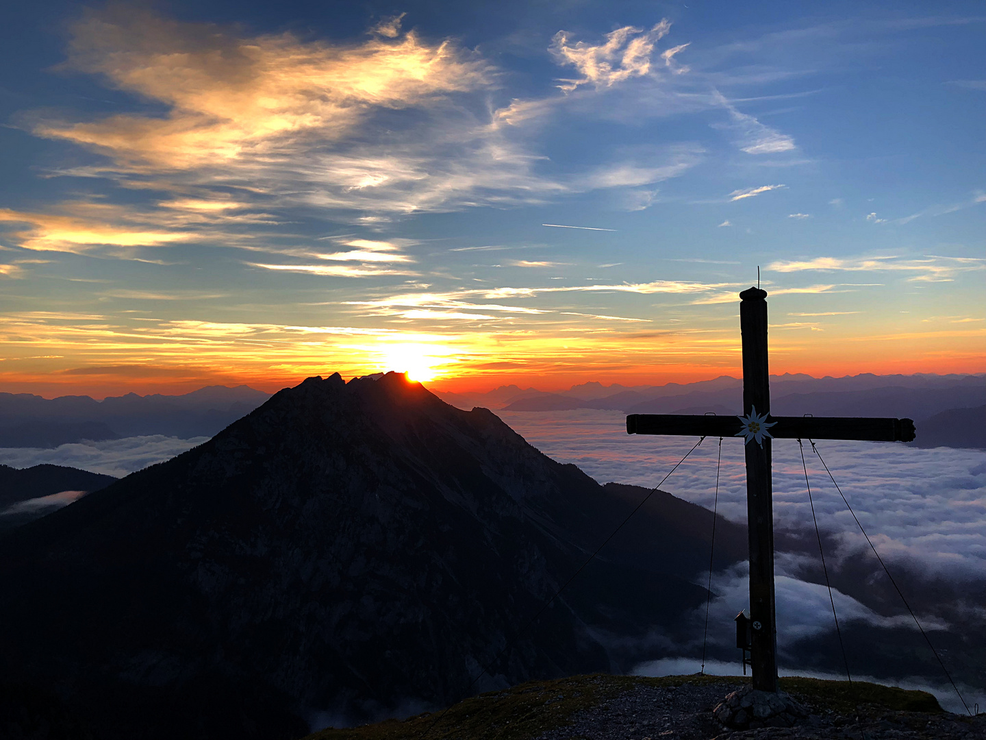 Sonnenaufgang am Stoderzinken