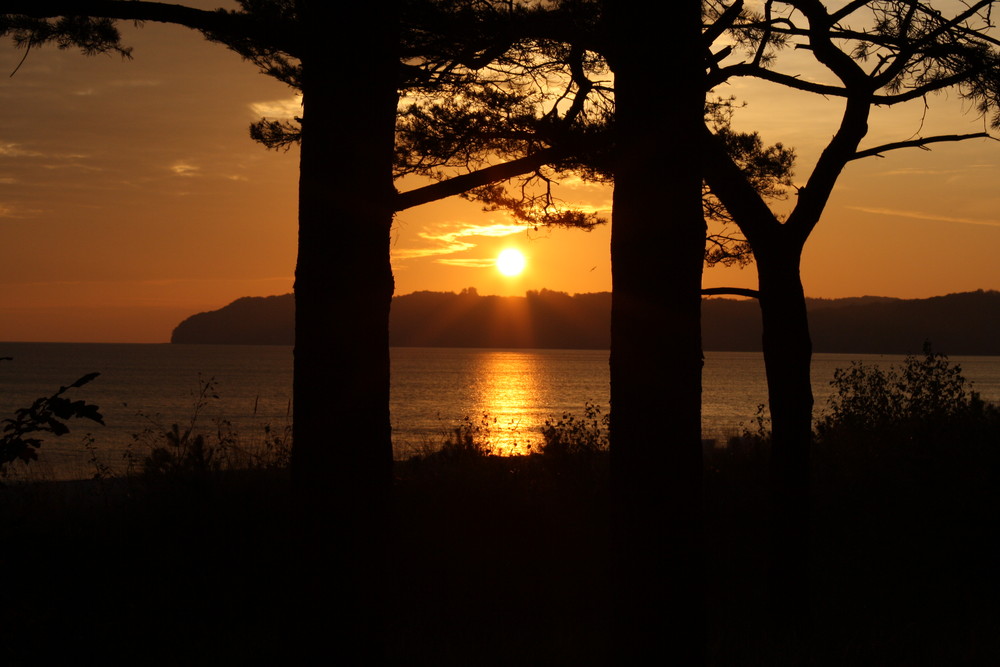 Sonnenaufgang am Strand