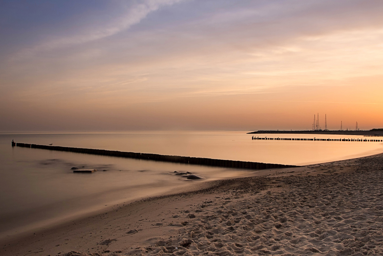 Sonnenaufgang am Strand