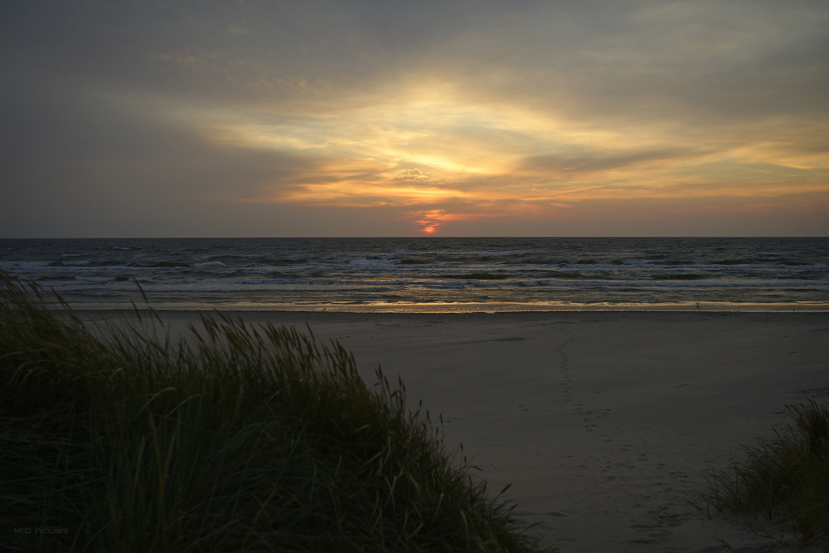 Sonnenaufgang am Strand