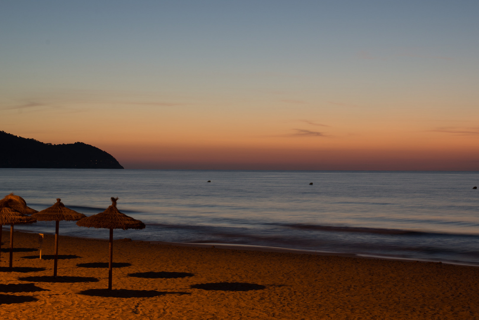 Sonnenaufgang am Strand