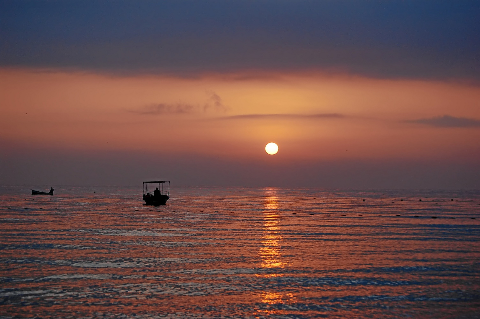 Sonnenaufgang am Strand