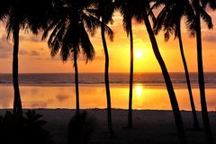 Sonnenaufgang am Strand