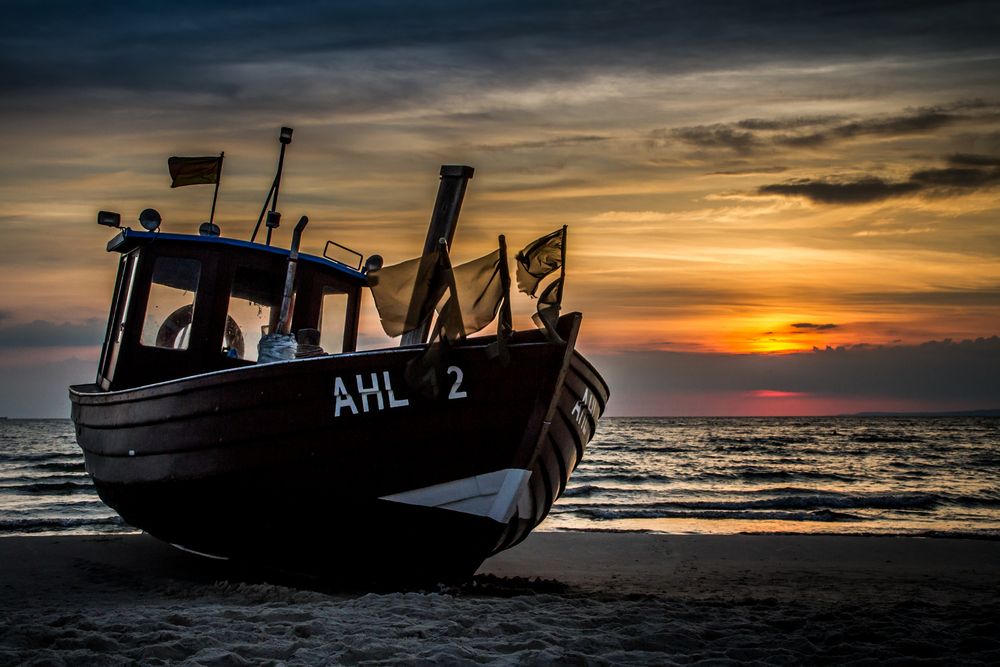 Sonnenaufgang am Strand