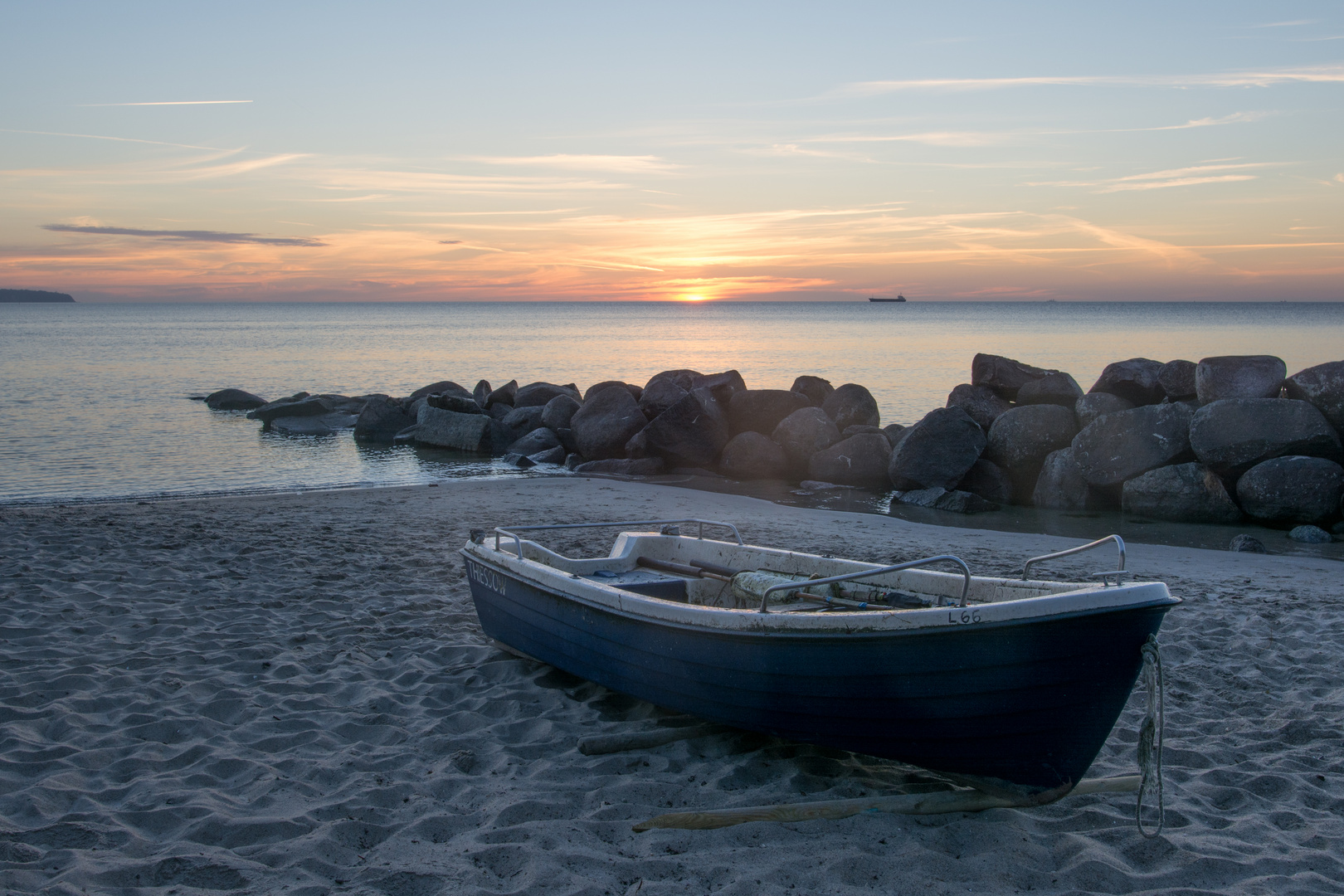 Sonnenaufgang am Strand