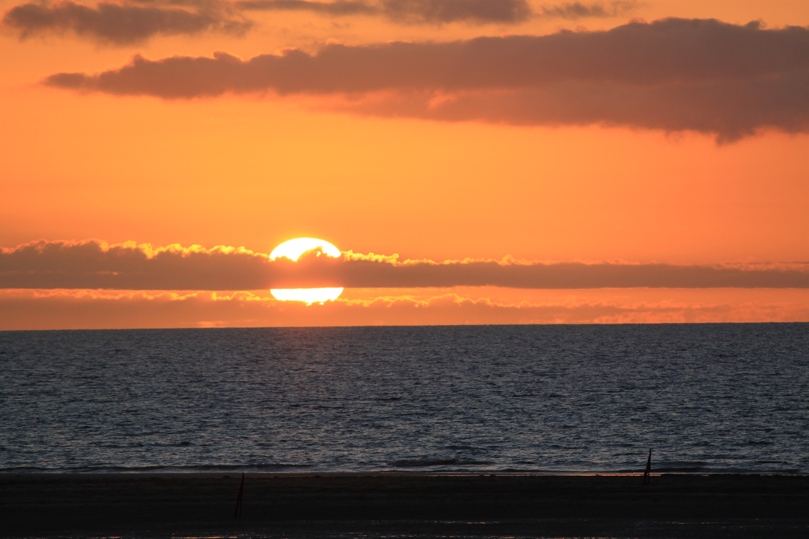 Sonnenaufgang am Strand