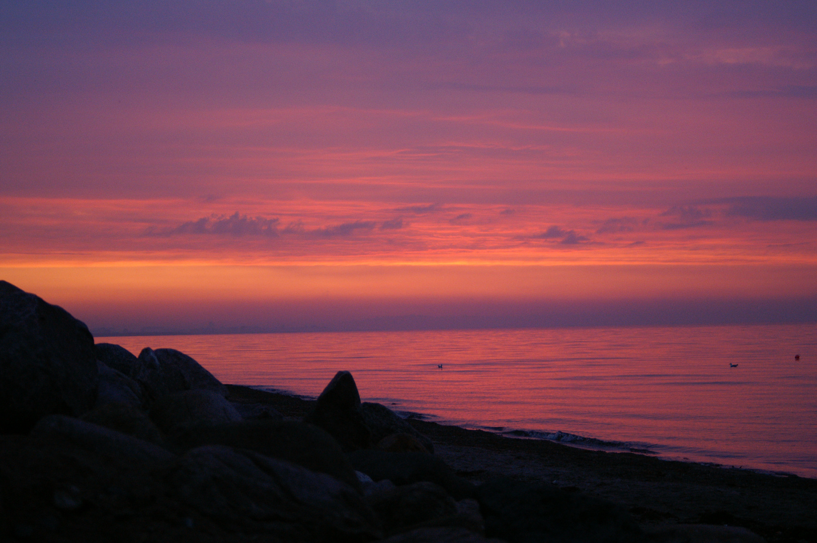 Sonnenaufgang am Strand