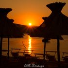 Sonnenaufgang am Strand Baska