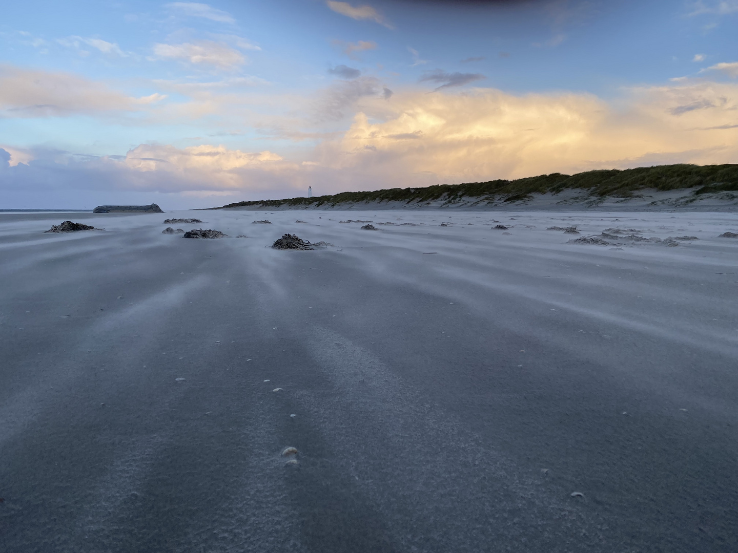 Sonnenaufgang am Strand 