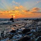 Sonnenaufgang am Strand