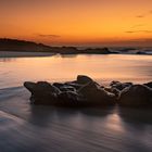 Sonnenaufgang am Strand (Esquinzo)