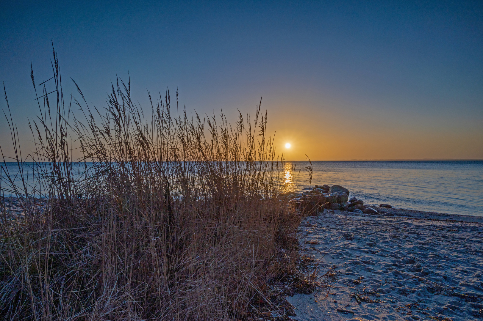 Sonnenaufgang am Strand Rettin/Brodau