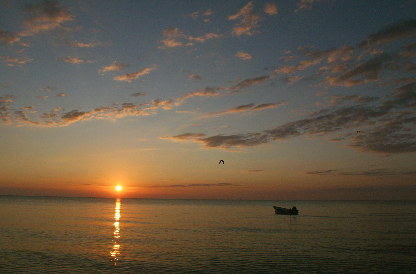 Sonnenaufgang am Strand von Baabe