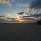 Sonnenaufgang am Strand von Bou Ficha