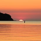 Sonnenaufgang am Strand von Lobbe auf Rügen 