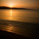 Sonnenaufgang am Strand von Nessebar(Bulgarien)