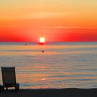 Sonnenaufgang am Strand von Pampelonne 1